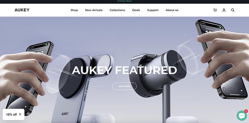 Aukey - американський інтернет-магазин електроніки