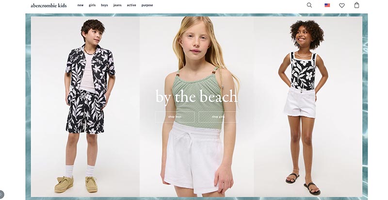 Abercrombie Kids: відомий американський бренд дитячого одягу