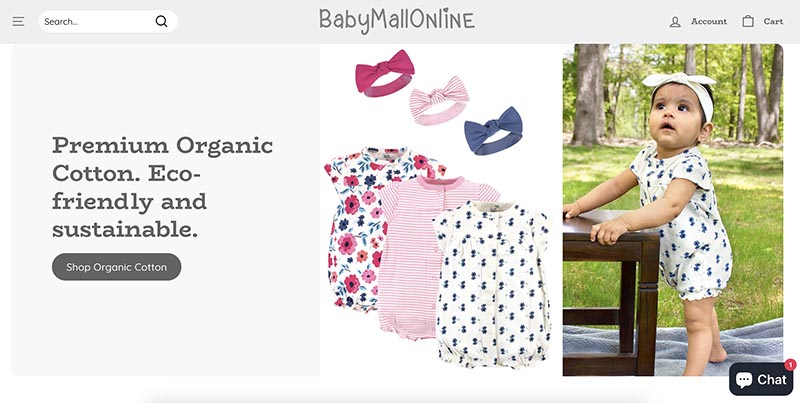 BabyMallOnline: американський магазин дитячих товарів