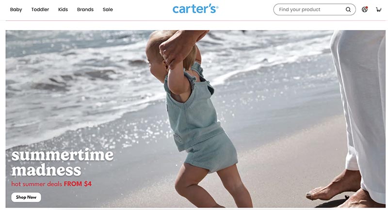 Carter’s – американський інтернет-магазин дитячого одягу