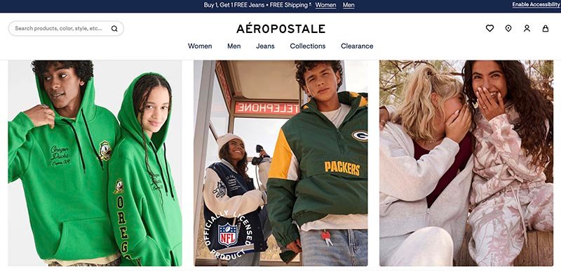 Aeropostale: гід для покупців з України