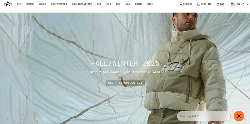 Alpha Industries: гід для покупців з України